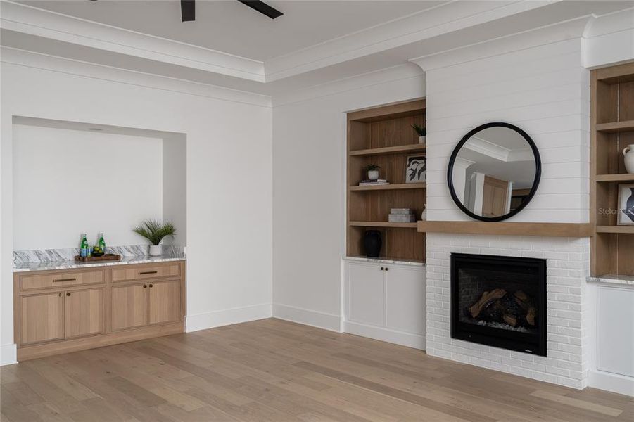 Furnished interior view inside a new home in , Tampa (Image 5).