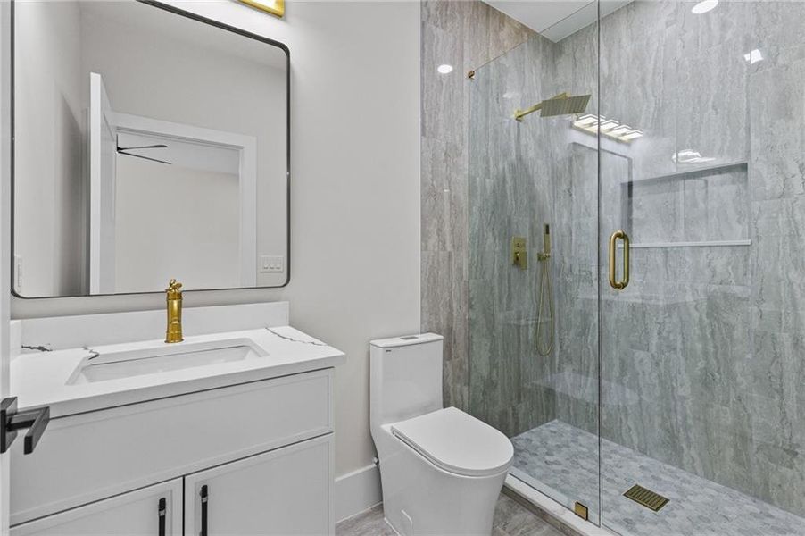 Furnished interior view inside a new home in , Loganville (Image 41).