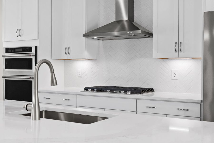 Close-up of interior finishes inside a home in Lakeside Townes at Riverlights, Wilmington (Image 13).