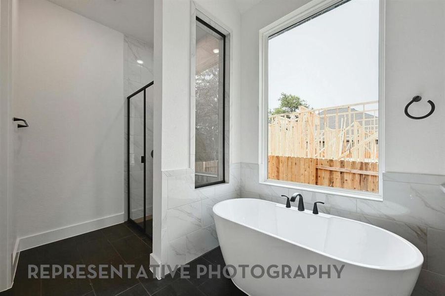 Furnished interior view inside a new home in Quail Hollow, Rockwall (Image 8).