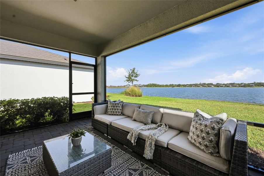 Exterior details and patio area of a home in , Sarasota (Image 3). Exterior details and patio area of a home in , Sarasota (Image 3).