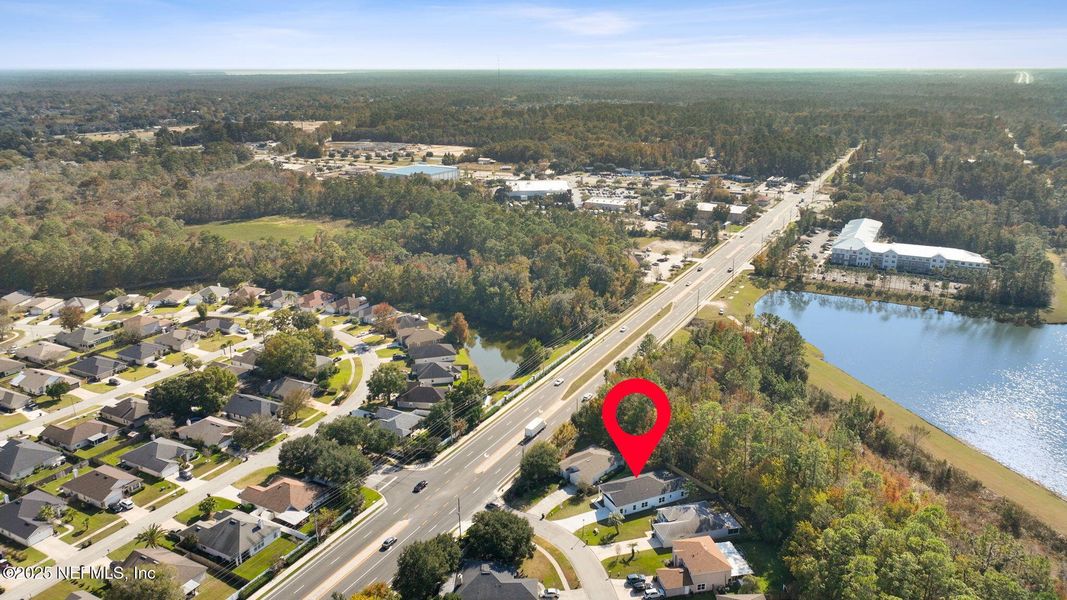 Front exterior of a new home in , Middleburg, FL, highlighting curb appeal (Image 25).