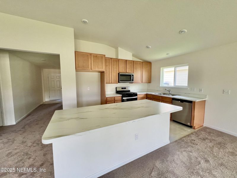 Furnished interior view inside a new home in , Jacksonville (Image 3).