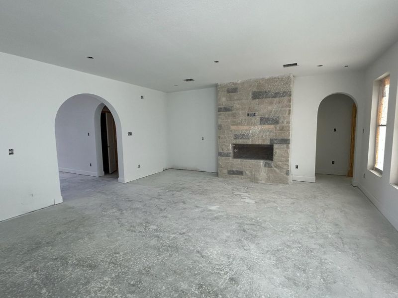 In-progress construction of a new home in , Bryan, TX (Image 20).
