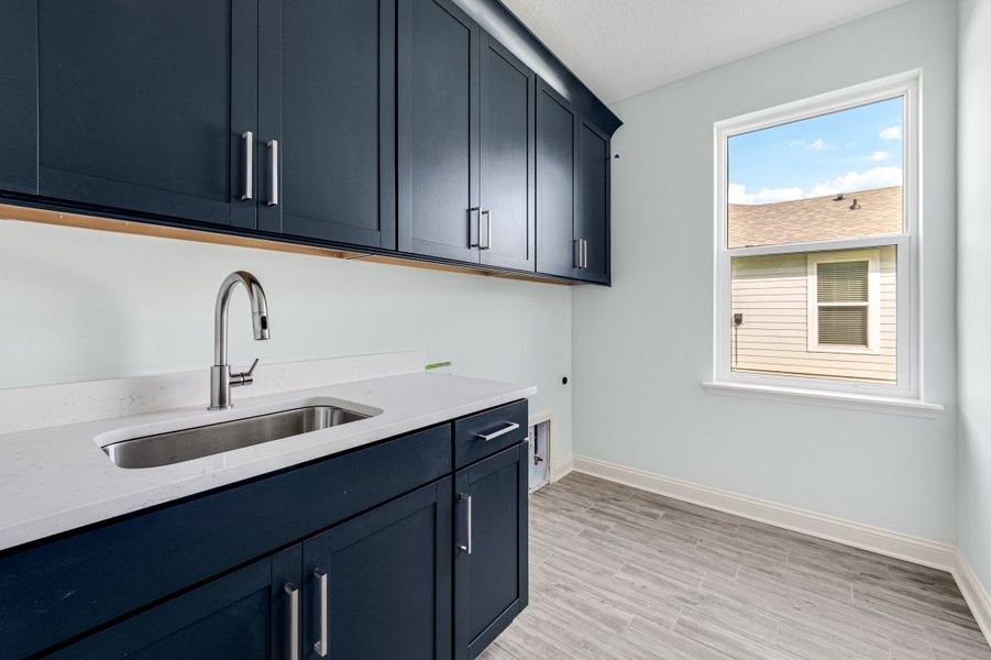 Representative furnished interior of a home built from the Sebring by Riverside Homes in Mariposa at EverRange, Jacksonville (Image 55).