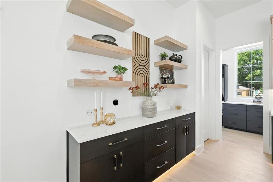 Furnished interior view inside a new home in , Roanoke (Image 29).
