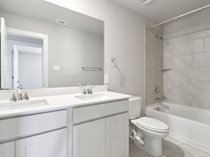 Furnished interior view inside a new home in Sagebrooke - Premier Series, San Antonio (Image 8).