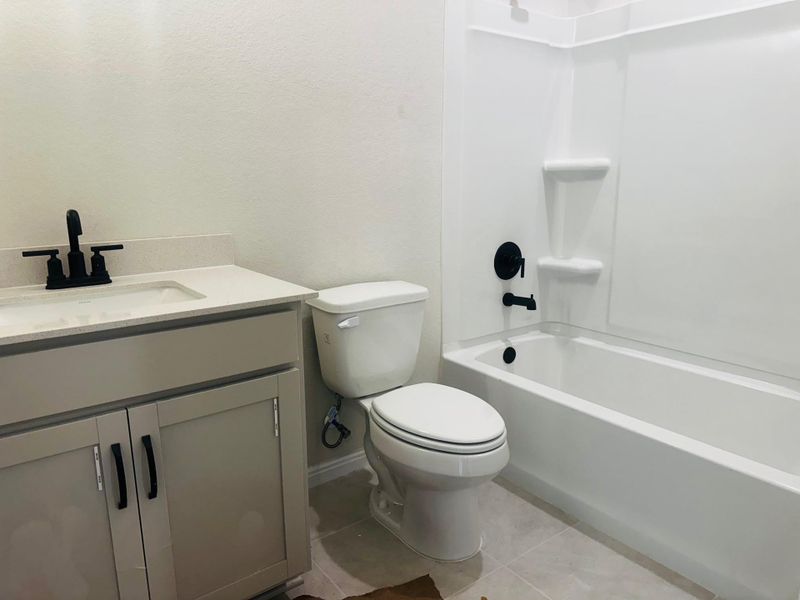 Furnished interior view inside a new home in Patterson Ranch, Georgetown (Image 7).