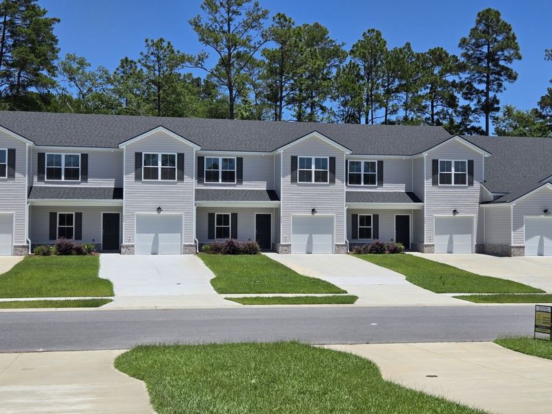 Exterior View of 242 Haisley Run Townhome in Guyton, GA | Ernest Homes Exterior View of 242 Haisley Run Townhome in Guyton, GA | Ernest Homes