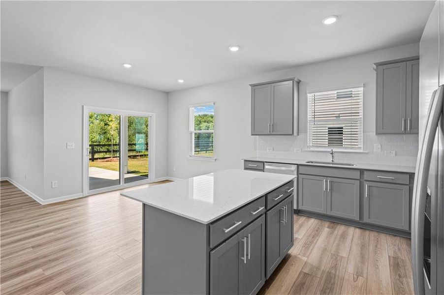 Furnished interior view inside a new home in Avery Ridge, Gainesville (Image 9).