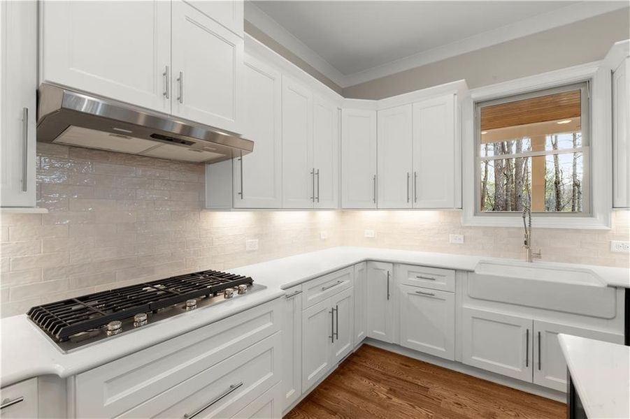 Furnished interior view inside a new home in , Powder Springs (Image 7). Furnished interior view inside a new home in , Powder Springs (Image 7).