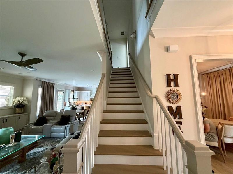 Furnished interior view inside a new home in , Marietta (Image 6).