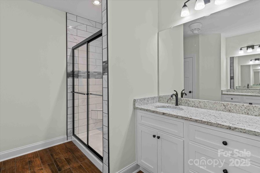 Furnished interior view inside a new home in , Cleveland (Image 4).