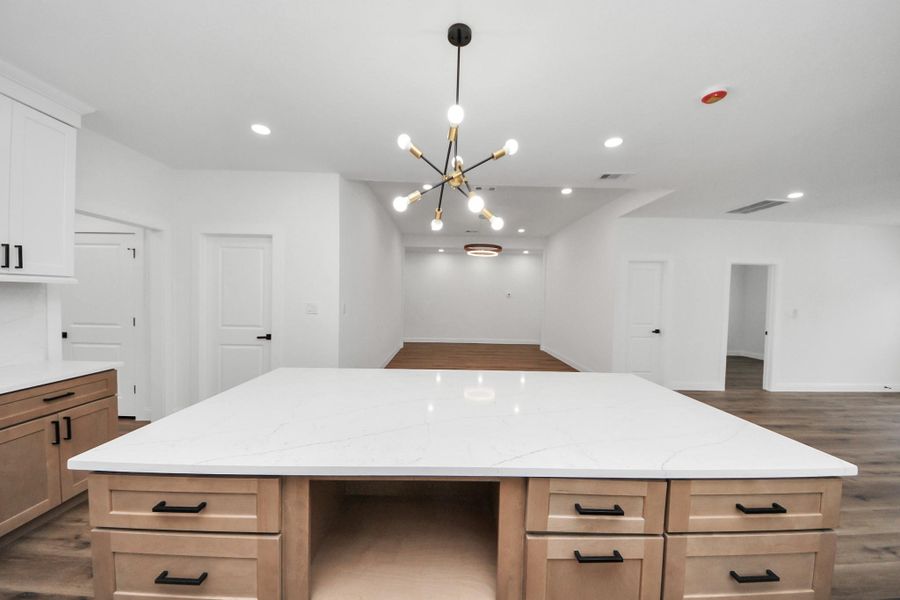 Furnished interior view inside a new home in , Brookshire (Image 16).