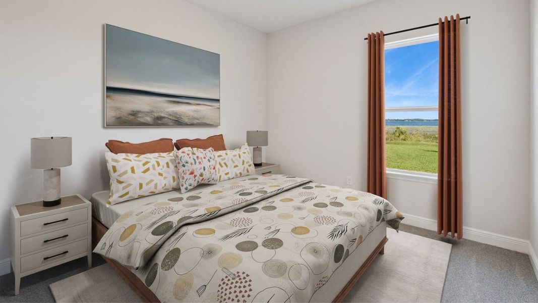 Furnished interior view inside a new home in Buena Lago, St. Cloud (Image 10).