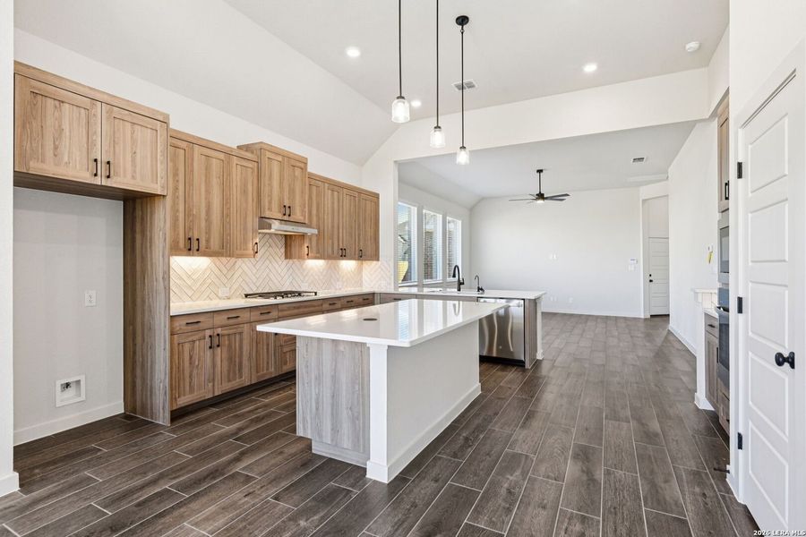 Furnished interior view inside a new home in Stream Waters, Seguin (Image 5).