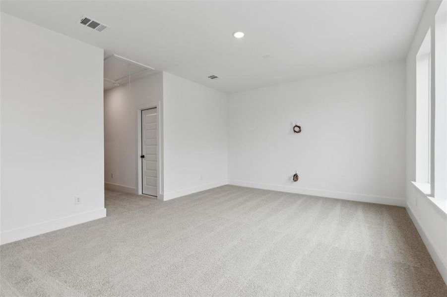 Lots of family fun time to be had in this light, bright and spacious game room.