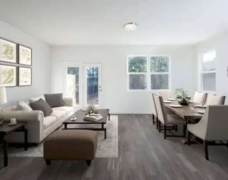 Furnished interior view inside a new home in Chestnut Grove, Douglasville (Image 4).
