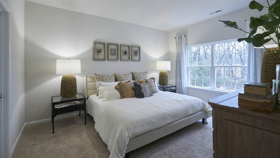 Representative furnished interior of a home built from the CALI by D.R. Horton in Raven Ridge, Lexington (Image 23).