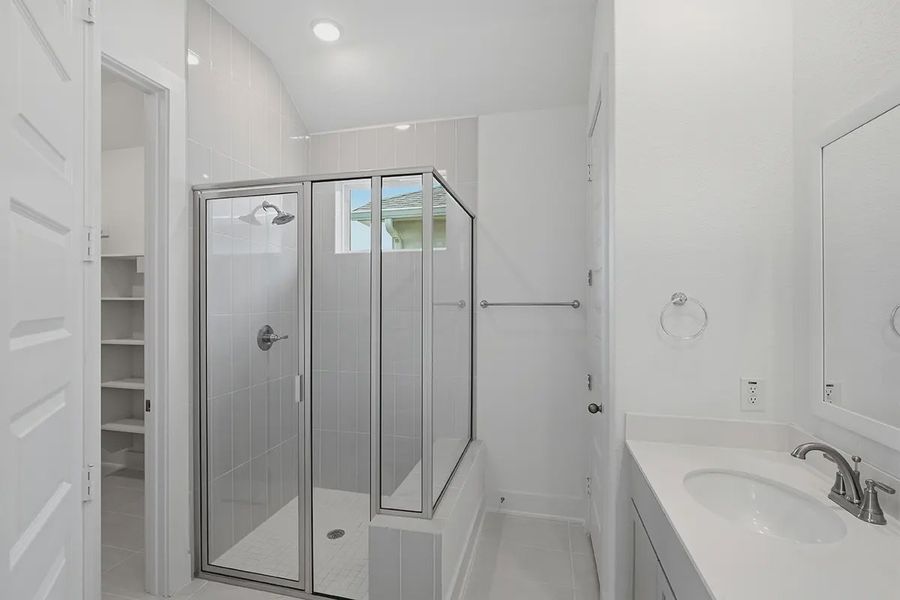 Furnished interior view inside a new home in Stillwater Ranch, San Antonio (Image 15).