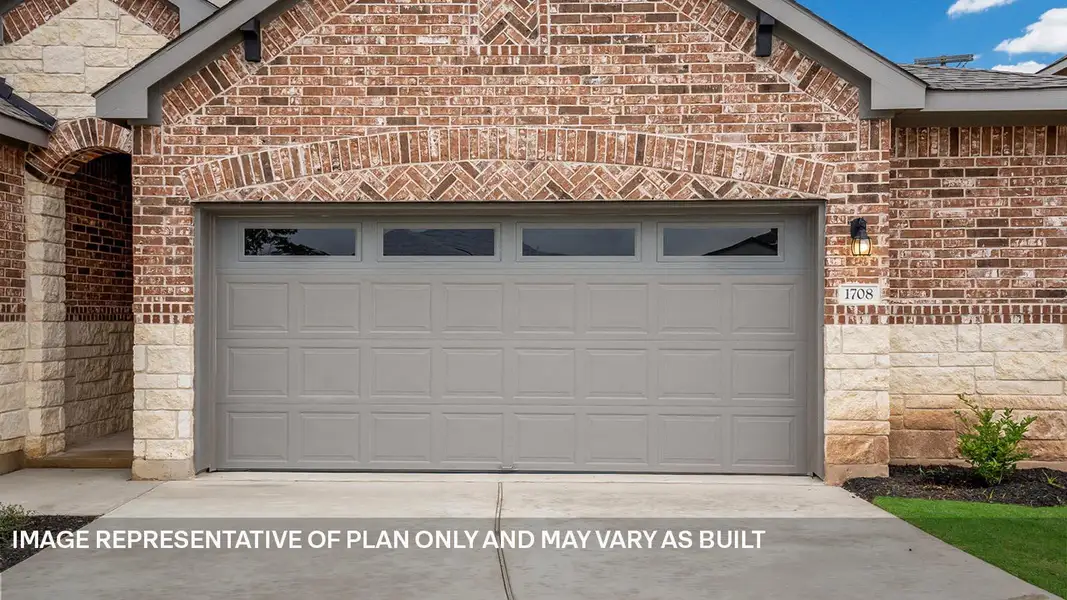 Exterior details and patio area of a home in Rosenbusch Ranch, Leander (Image 4).