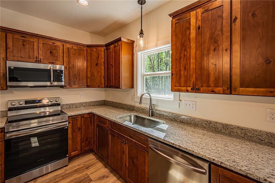 Furnished interior view inside a new home in , Dawsonville (Image 6).
