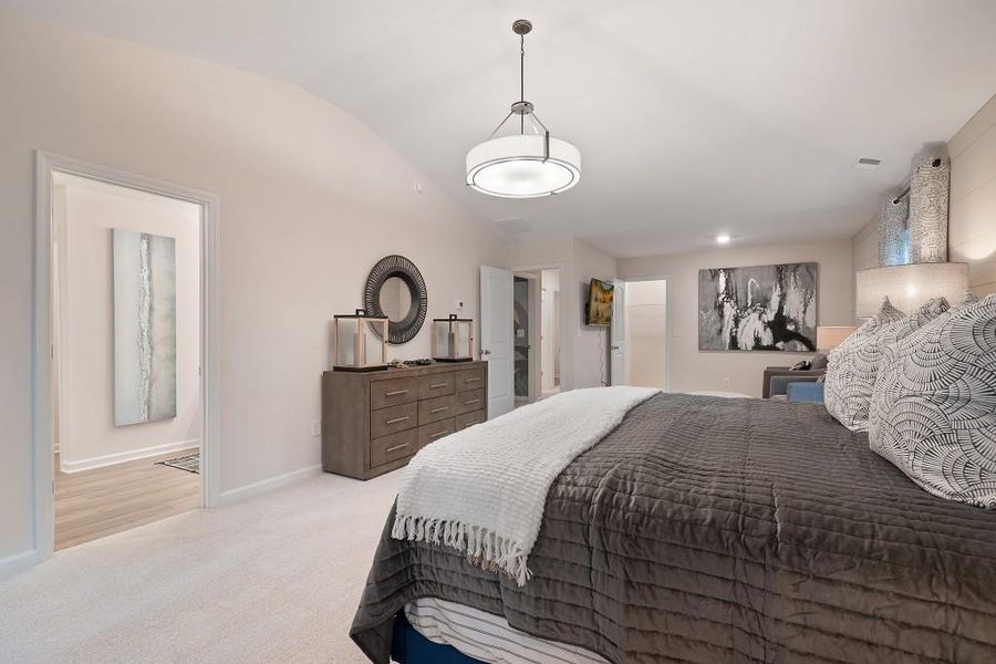 Furnished interior view inside a new home in Chapel Hill, Newnan (Image 29).