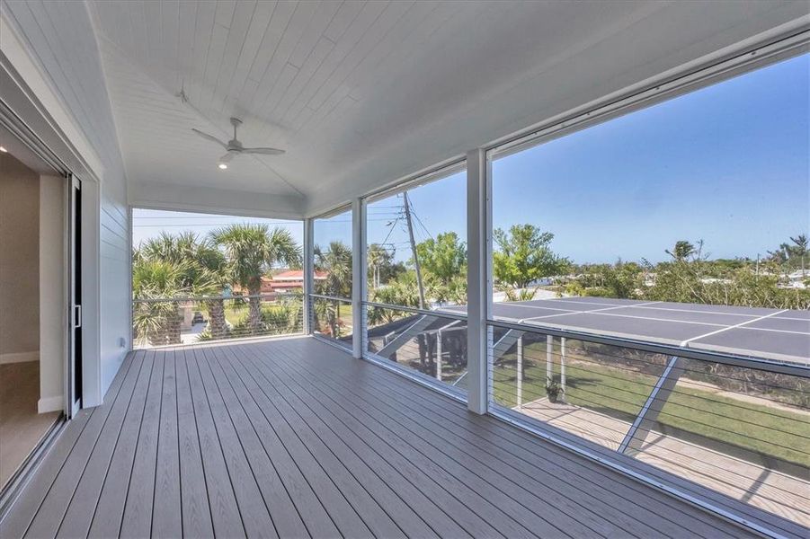 Exterior details and patio area of a home in , Englewood (Image 33).
