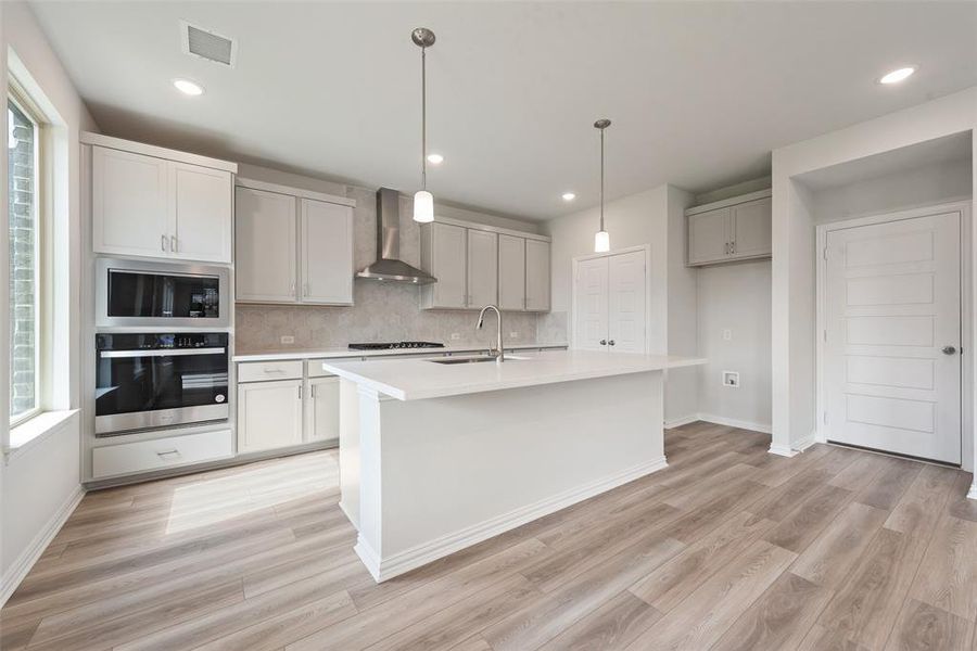 Furnished interior view inside a new home in Spiritas Ranch, Little Elm (Image 11).