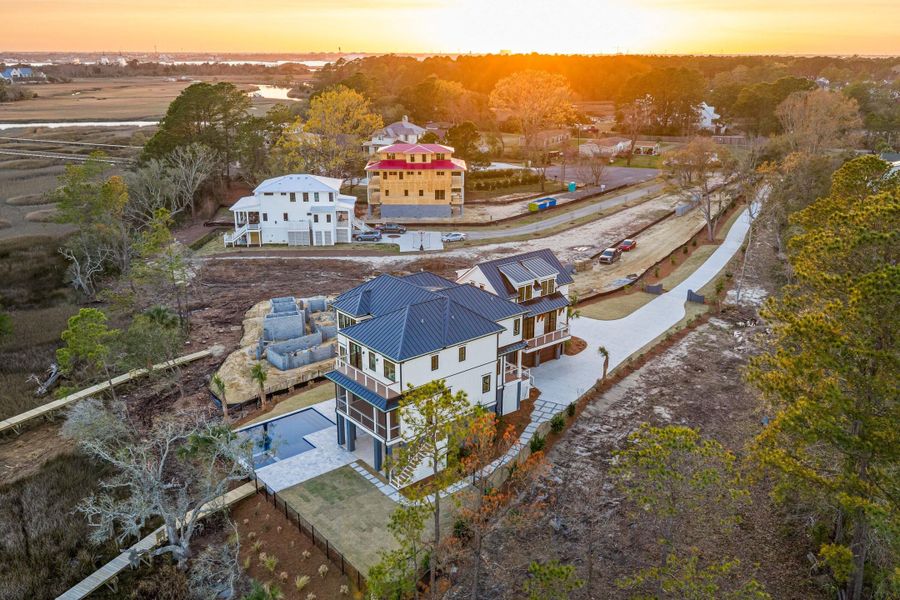 Front exterior of a new home in , Charleston, SC, highlighting curb appeal (Image 30).
