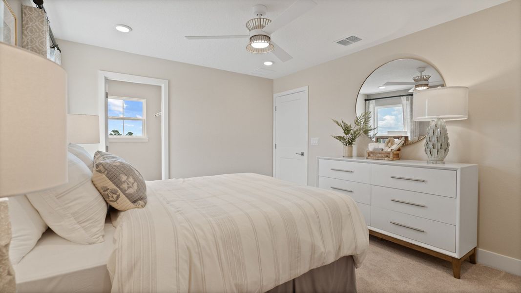 Representative furnished interior of a home built from the Sweetgum by DRB Homes in Trailside, Mount Dora (Image 71).