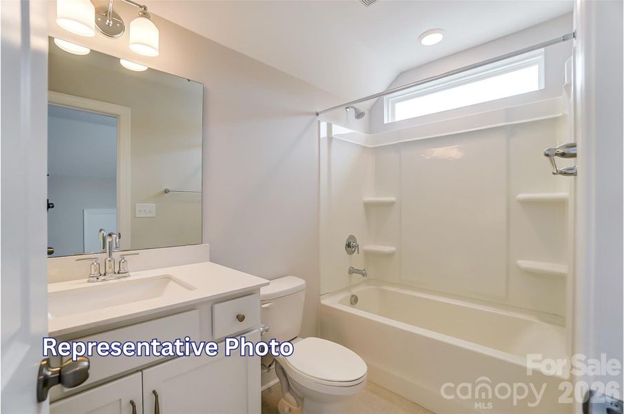 Furnished interior view inside a new home in Caldwell Forest, Charlotte (Image 7).