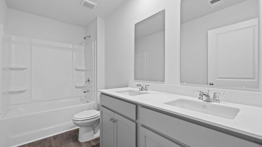 Furnished interior view inside a new home in Carolina Groves, Moncks Corner (Image 12).