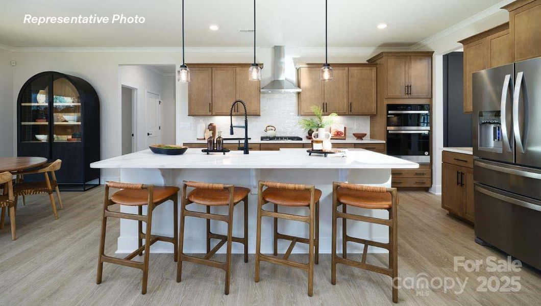 Furnished interior view inside a new home in Westport, York (Image 33).