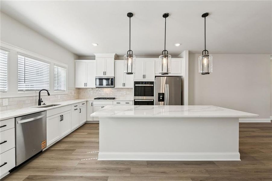 Furnished interior view inside a new home in , Lawrenceville (Image 15).