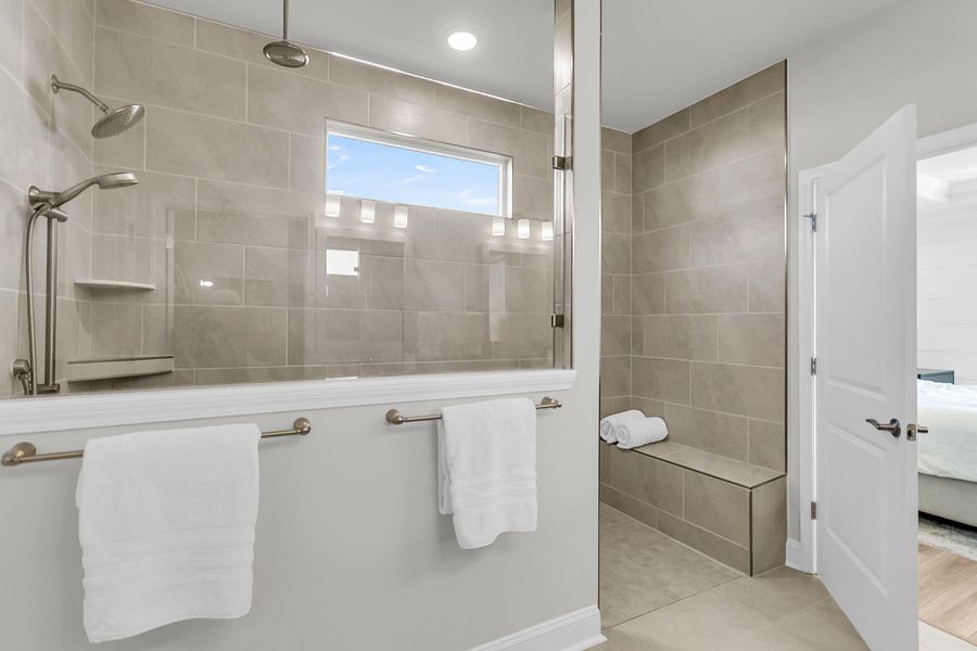 Furnished interior view inside a new home in Sea Island Preserve, Johns Island (Image 34).