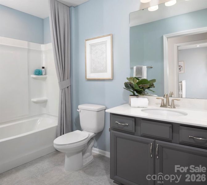 Furnished interior view inside a new home in Cheyney, Charlotte (Image 14).