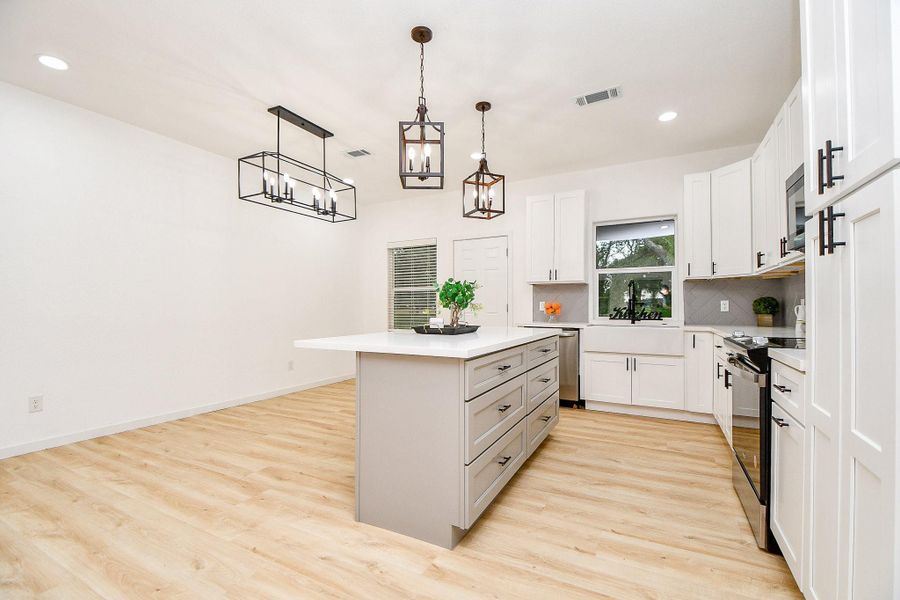 Furnished interior view inside a new home in , West Columbia (Image 5). Furnished interior view inside a new home in , West Columbia (Image 5).