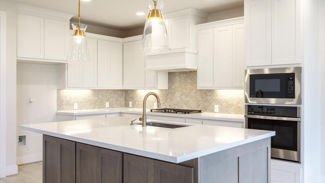 Furnished interior view inside a new home in Parkside On The River West 60', Georgetown (Image 4). Furnished interior view inside a new home in Parkside On The River West 60', Georgetown (Image 4).