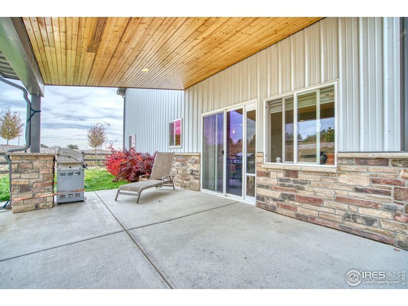 Exterior details and patio area of a home in , Windsor (Image 2).