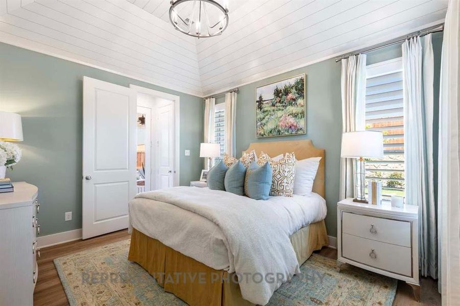 Furnished interior view inside a new home in Heritage Ranch, Sherman (Image 8).