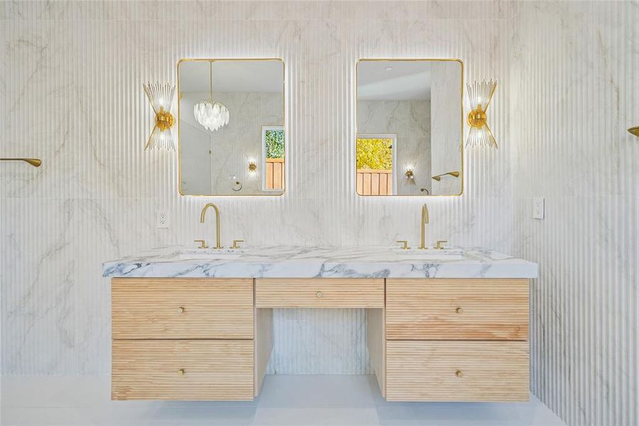 Furnished interior view inside a new home in , Dallas (Image 24). Furnished interior view inside a new home in , Dallas (Image 24).