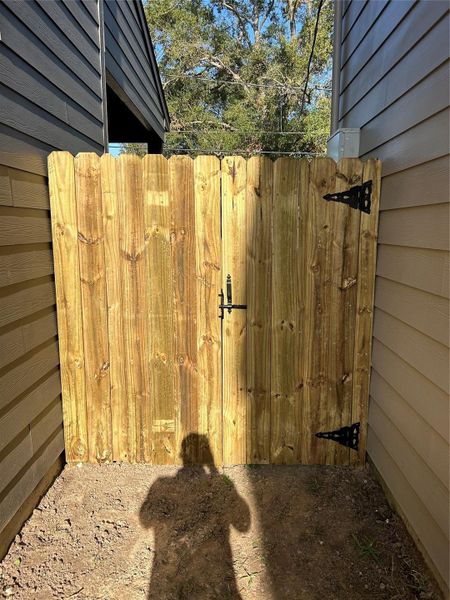 Backyard Gate