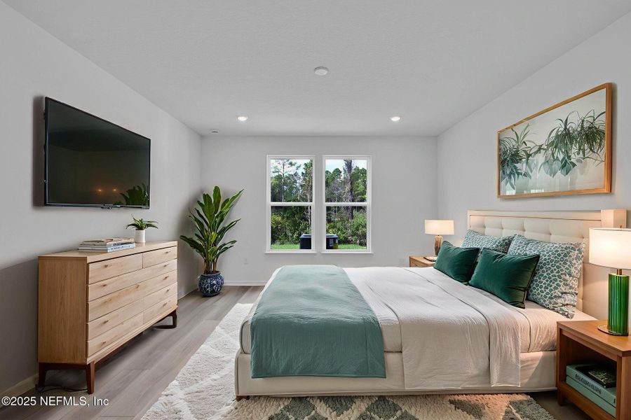 Furnished interior view inside a new home in Del Webb Nocatee, Ponte Vedra (Image 14). Furnished interior view inside a new home in Del Webb Nocatee, Ponte Vedra (Image 14).