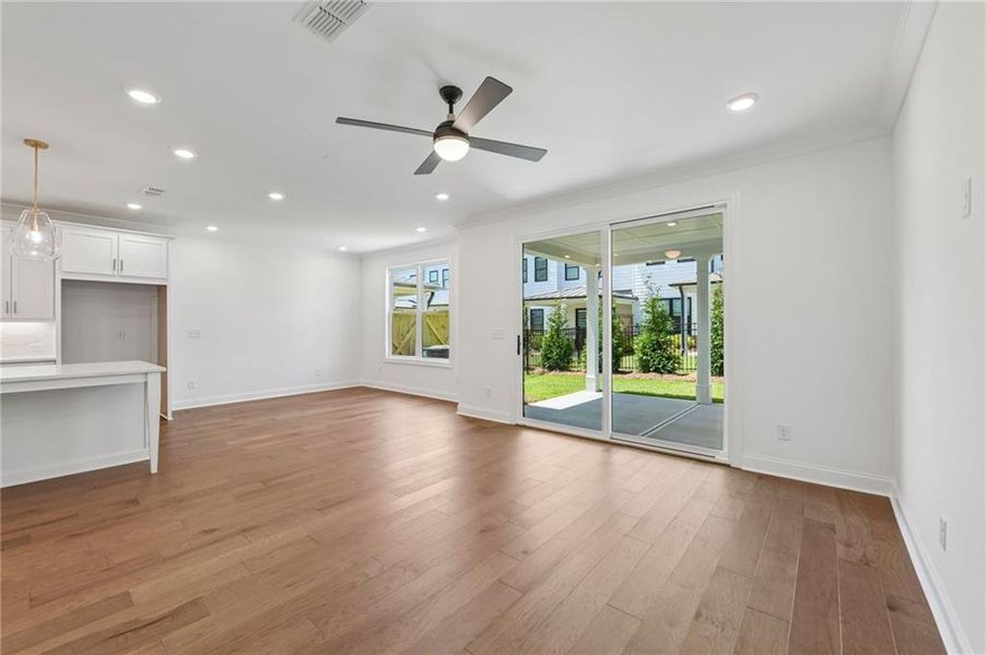 Spacious, unfurnished interior of a new home in , Buford (Image 33).