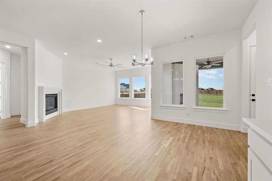 Spacious, unfurnished interior of a new home in Settlers Glen, New Fairview (Image 22).