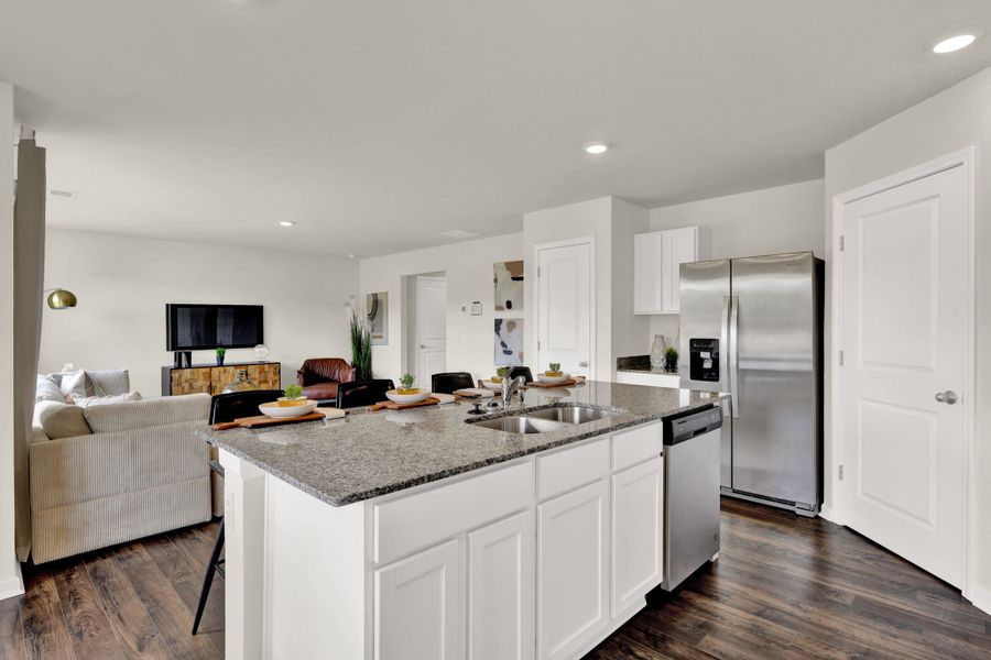 Representative furnished interior of a home built from the Darwin by D.R. Horton in Johnson Farms, Greeneville (Image 12).