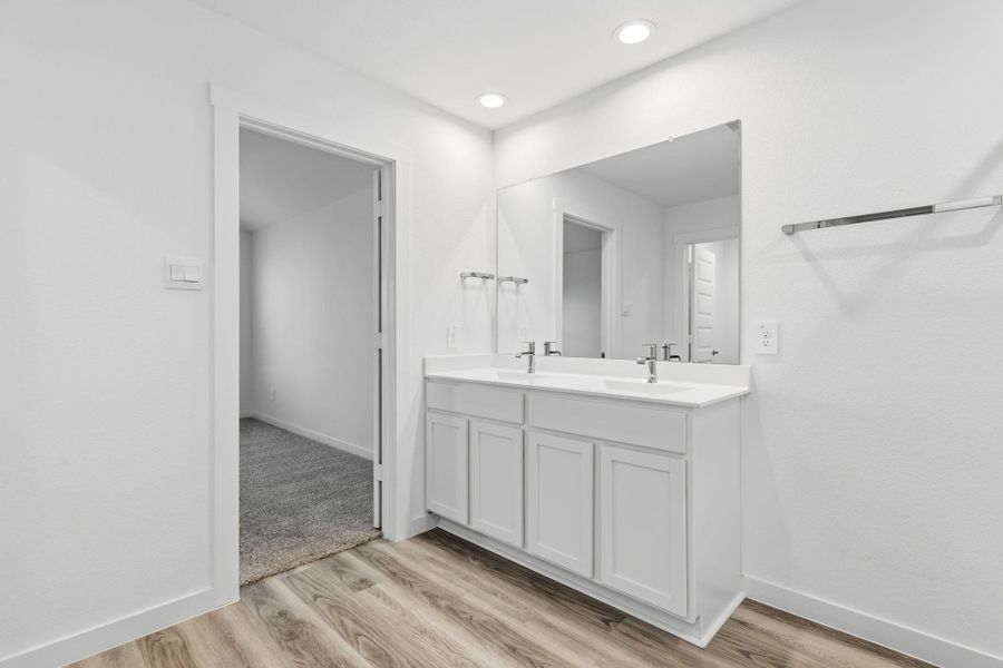 Furnished interior view inside a new home in , Fulshear (Image 11).