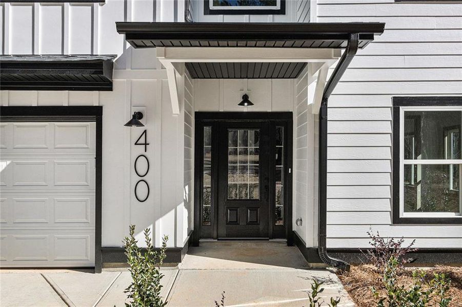 Exterior details and patio area of a home in , Oxford (Image 3).