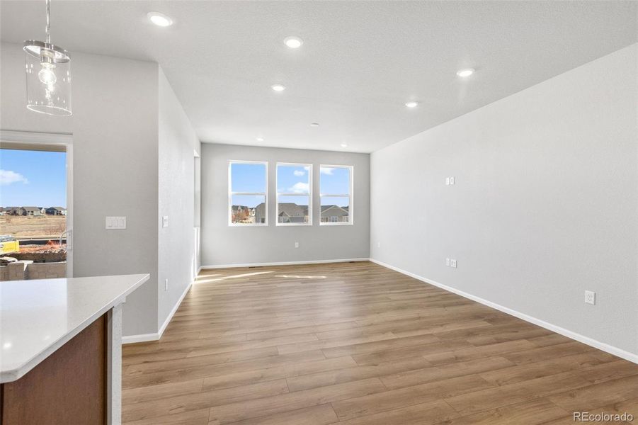 Spacious, unfurnished interior of a new home in The Legacy Collection at Talon Pointe, Thornton (Image 10).